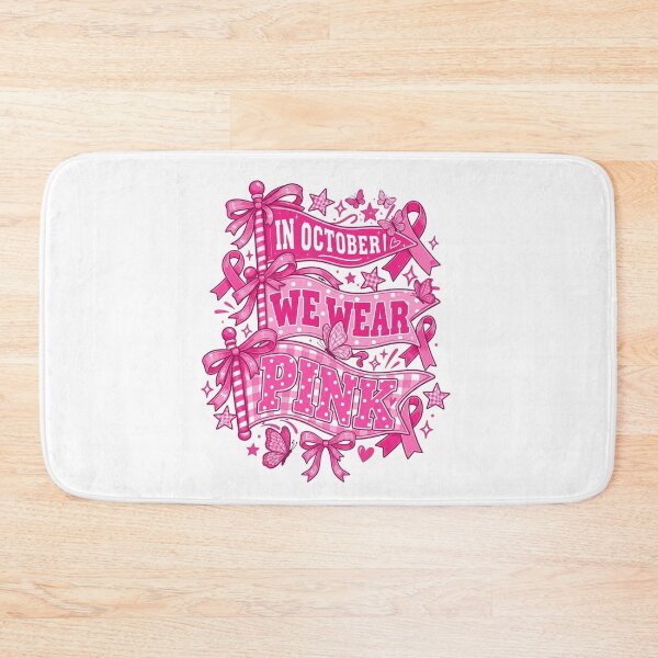 Item preview, In October We Wear Pink Breast Cancer Awareness designed and sold by larbimalki.