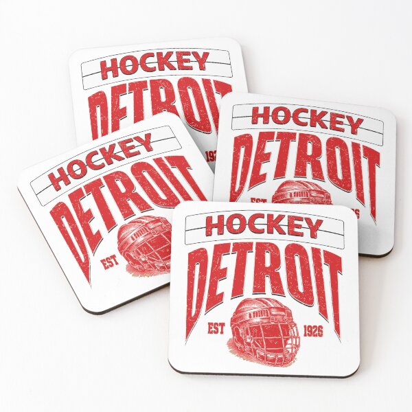 Item preview, Retro Hockey Detroit Vintage Mask designed and sold by AdlynCainion19.