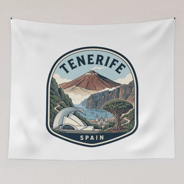 Item preview, Tenerife Spain Mount Teide Travel Souvenir designed and sold by k3rstman1.
