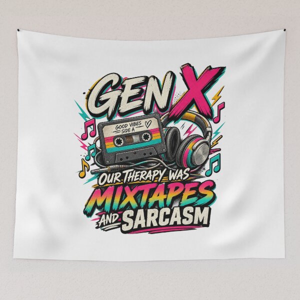 Item preview, GEN X: Raised Real, Stayed Real designed and sold by Whimspired By Paxx.