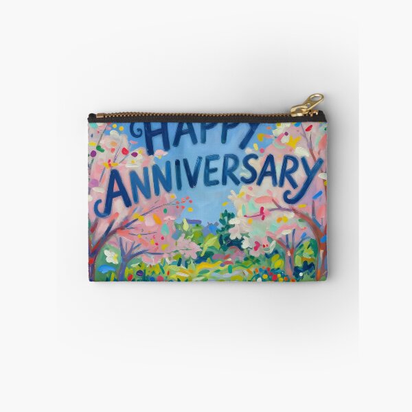 Item preview, Happy Anniversary – Romantic Spring Garden Love designed and sold by Nomad-Maynard.