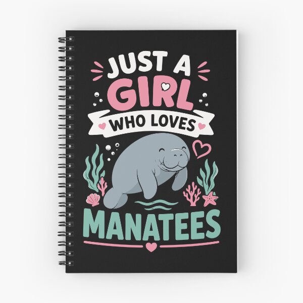Item preview, Just A Girl Who Loves Manatees Cute Manatee Lover designed and sold by mraihan.