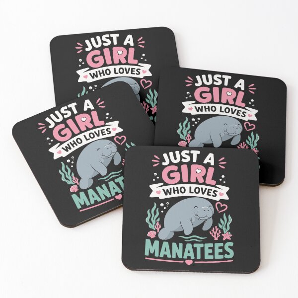 Item preview, Just A Girl Who Loves Manatees Cute Manatee Lover designed and sold by mraihan.
