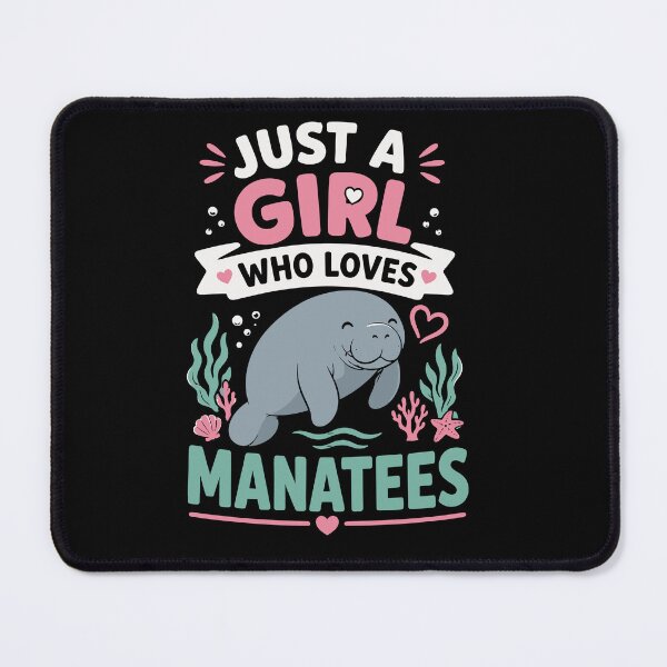 Item preview, Just A Girl Who Loves Manatees Cute Manatee Lover designed and sold by mraihan.