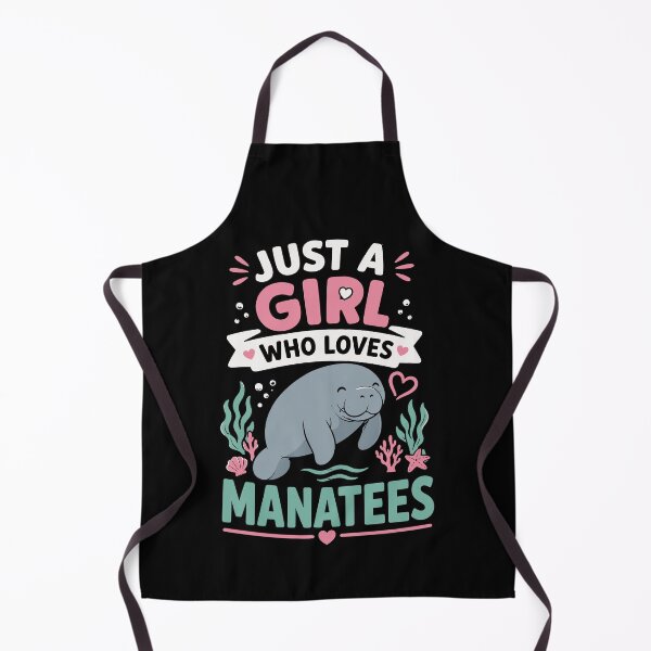 Item preview, Just A Girl Who Loves Manatees Cute Manatee Lover designed and sold by mraihan.