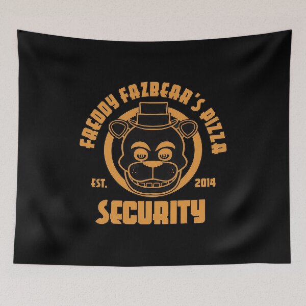 Item preview, Retro Pizza Security Fan Tee designed and sold by Corolla19.