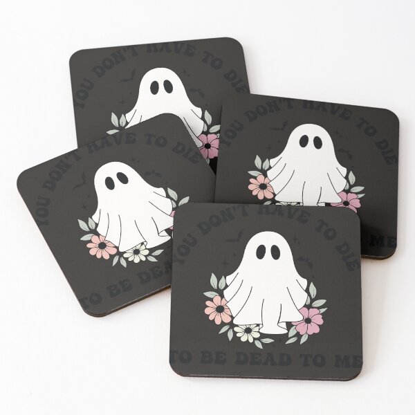 Item preview, You Don't Have to Die Funny Ghost designed and sold by ACozyChaos.