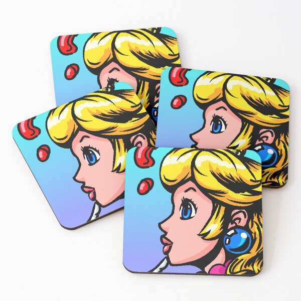 Item preview, Princess Peach Pop Art (Version 1) designed and sold by Jazzimel.