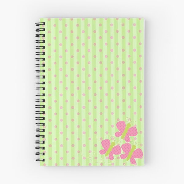 Item preview, Y2K Pink Butterflies & Lime Green Stripe Pattern | Retro 2000s Funky Aesthetic designed and sold by BrontesWhimsyStore.