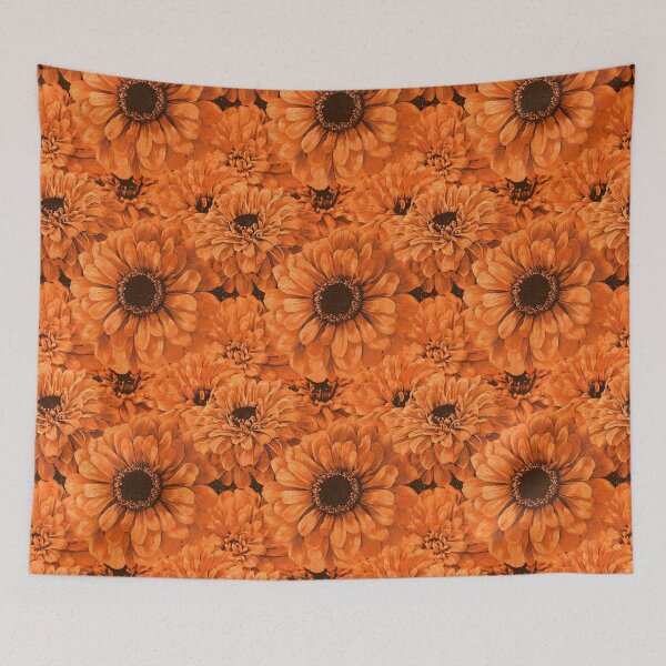 Item preview, Ornamental Zinnia Print - Flower Floral Pattern - Gifts For Dad designed and sold by RoyalStarsPatts.