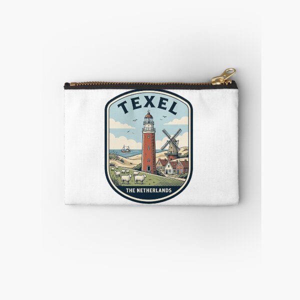 Item preview, Texel Netherlands Vintage Lighthouse Windmill Travel Badge designed and sold by k3rstman1.