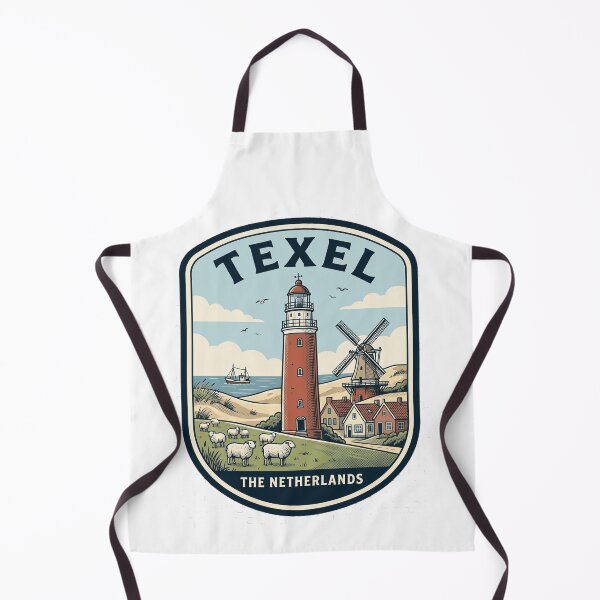 Item preview, Texel Netherlands Vintage Lighthouse Windmill Travel Badge designed and sold by k3rstman1.