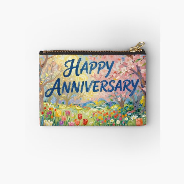 Item preview, Happy Anniversary – Romantic Spring Garden Love designed and sold by Nomad-Maynard.