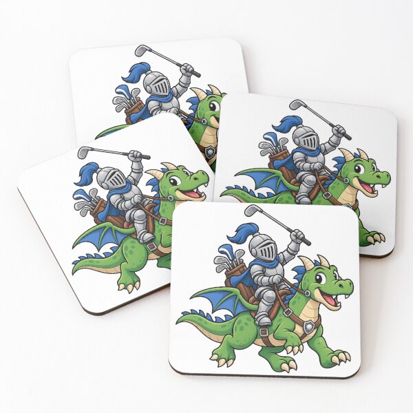 Item preview, Knight Golfing on a Dragon designed and sold by blizzard77.