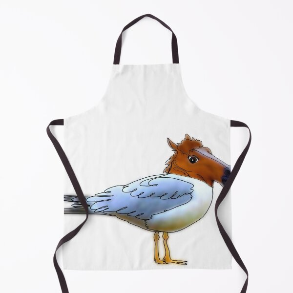 Item preview, Sally the Seagull Wearing a horse Hat - animalzinhats designed and sold by Ashley’sAnimalz.