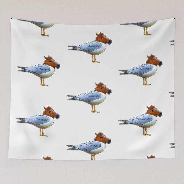 Item preview, Sally the Seagull Wearing a horse Hat  - animalzinhats  designed and sold by Ashley’sAnimalz.