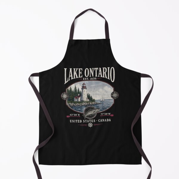 Item preview, Lago Ontario Retro 90s Lago Americano para Hombres y Mujeres designed and sold by ArtByimamS.