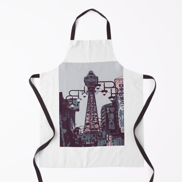 Item preview, Osaka Japan Tsutenkaku Tower Retro Anime Aesthetic Illustration | Best Buy designed and sold by Thakor Jitendra.