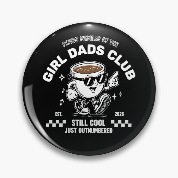 Item preview, Orgulloso miembro del Club de Padres de Niñas. Sigue siendo genial, solo que en minoría. designed and sold by seektopus.