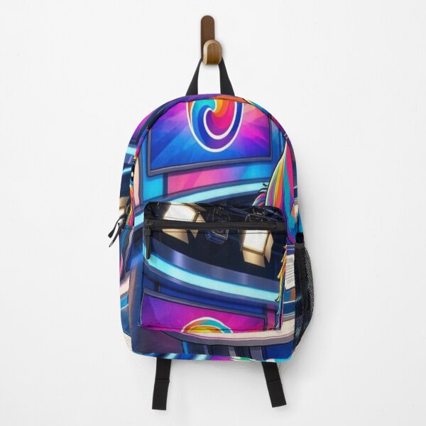 Item preview, Cool Rainbow Horse News Anchor in TV Studio Pop Art - Tugy designed and sold by Breezes-of-Ida.