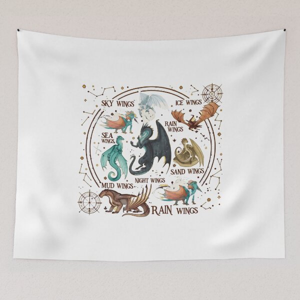 Item preview, Fantasy Dragon Wing Types Celestial Art designed and sold by vanniBradrick.