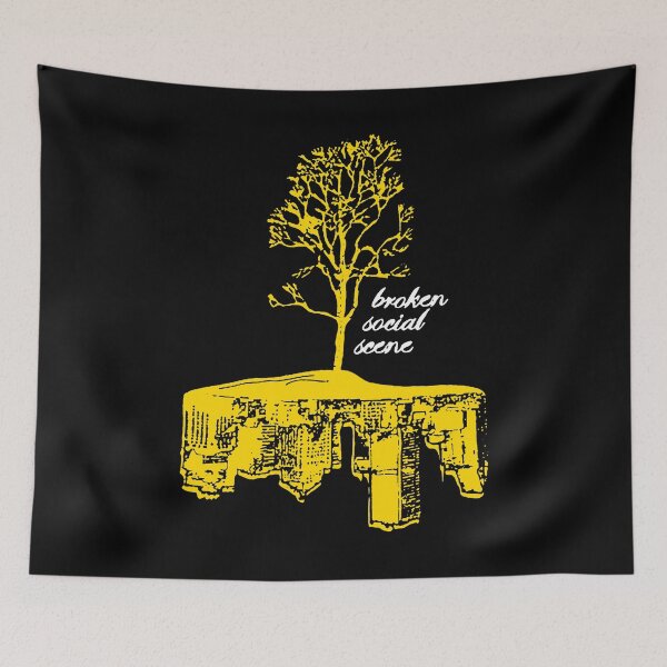Item preview, Yellow Silhouette Tree With White Typography designed and sold by nerdyygraphic.