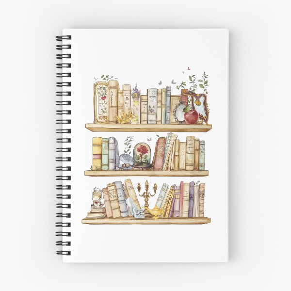 Item preview, Whimsical Bookshelf Watercolor Art designed and sold by vanniBradrick.