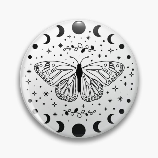 Item preview, Butterfly moon phases designed and sold by LovelyLu.