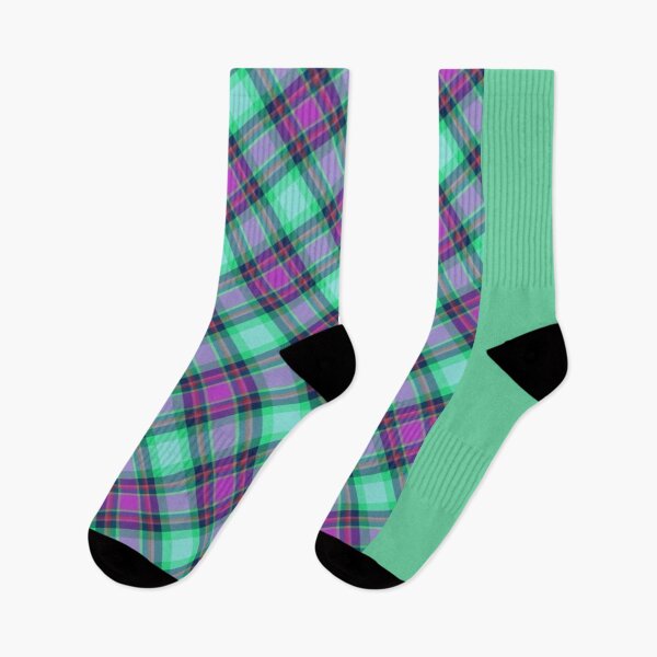 Item preview, Y2K Purple and Teal Plaid Pattern | Retro 2000s Diagonal Plaid Aesthetic designed and sold by BrontesWhimsyStore.