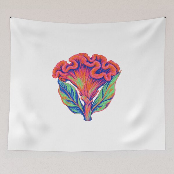 Item preview, Electric Celosia Crest designed and sold by The-Art-of-D.