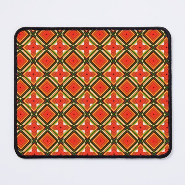 Item preview, Retro Geometric 70s Opulence Vintage Repeating Pattern designed and sold by whimsiqueer.
