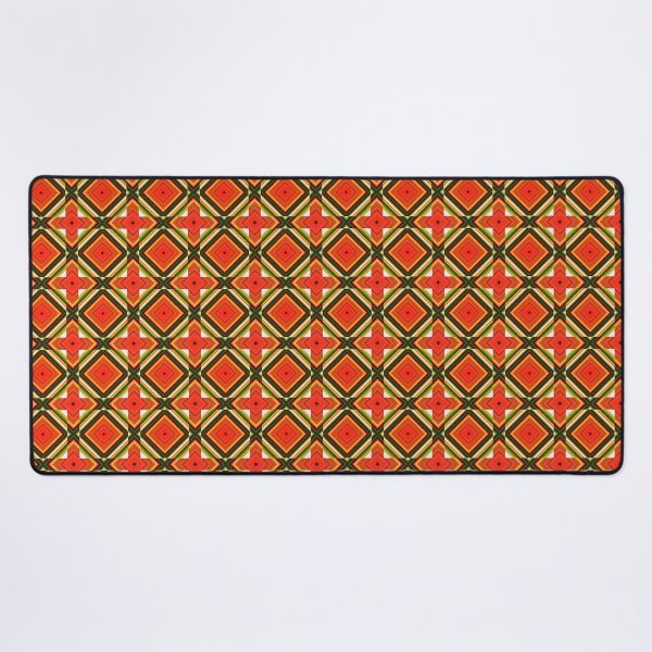 Item preview, Retro Geometric 70s Opulence Vintage Repeating Pattern designed and sold by whimsiqueer.