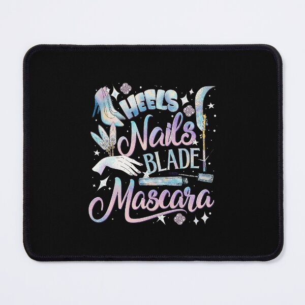 Item preview, Heels Nails Blade Mascara Vintage Aesthetic Tee designed and sold by Dauterman03.