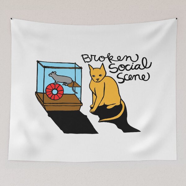 Item preview, Cat With Mouse Black Typography Latin designed and sold by nerdyygraphic.