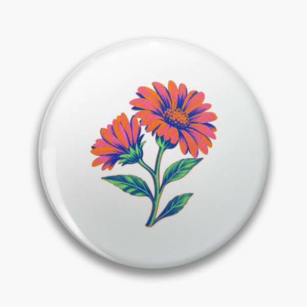 Item preview, Twin Asters in Overprint designed and sold by The-Art-of-D.
