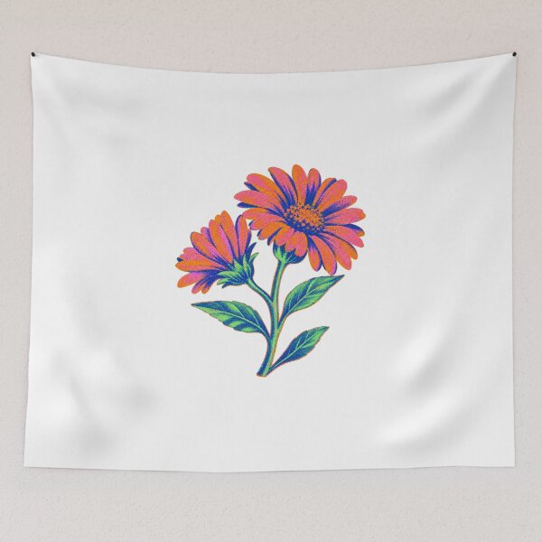 Item preview, Twin Asters in Overprint designed and sold by The-Art-of-D.