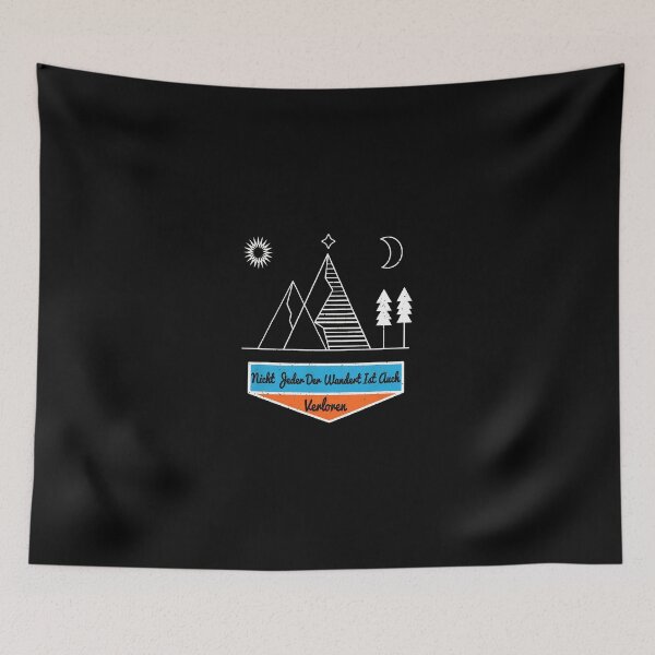 Item preview, Mountain Wanderlust Quote Outdoor Adventure Design designed and sold by MakhiFriedman.