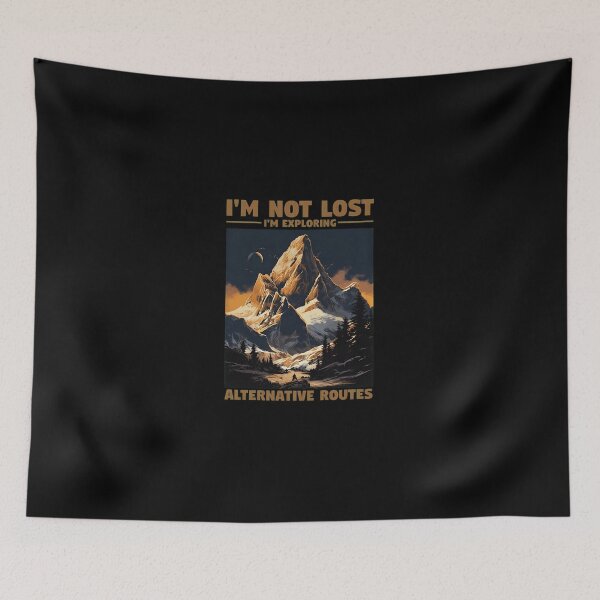 Item preview, Mountain Exploration Alternative Routes Design designed and sold by AnnieBrid.