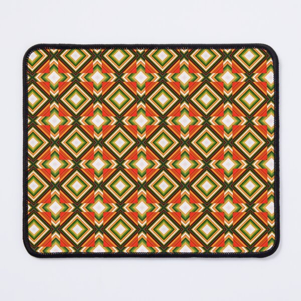 Item preview, Mid-Century Modern Atomic Diamond Retro Repeating Pattern designed and sold by whimsiqueer.