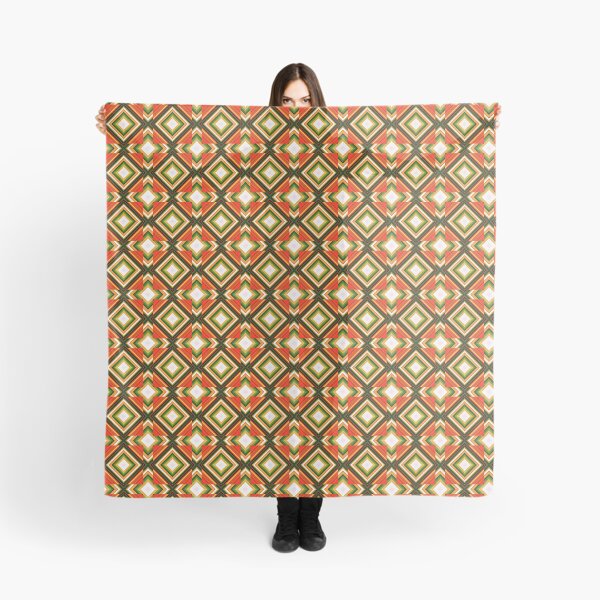 Item preview, Mid-Century Modern Atomic Diamond Retro Repeating Pattern designed and sold by whimsiqueer.