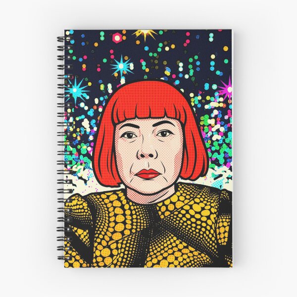 Item preview, Yayoi Kusama Pop Art Halftone Portrait designed and sold by Terry Bain.