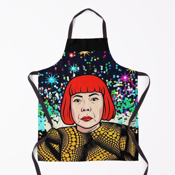 Item preview, Yayoi Kusama Pop Art Halftone Portrait designed and sold by Terry Bain.