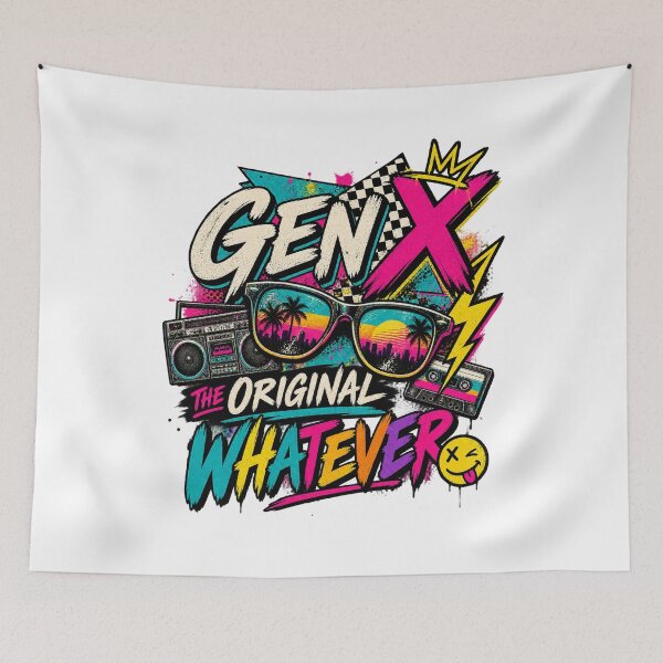 Item preview, GEN X: Raised Real, Stayed Real designed and sold by Whimspired By Paxx.