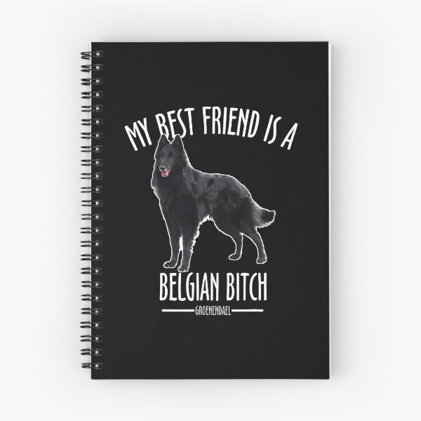 Item preview, My Best Friend Belgian Groenendael Dog Owner Humor designed and sold by MakhiFriedman.