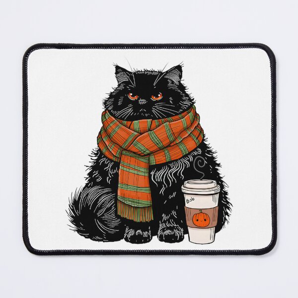 Item preview, Cozy Autumn Coffee Cat Vibes | ⭐⭐⭐⭐⭐ designed and sold by Yobconcept.