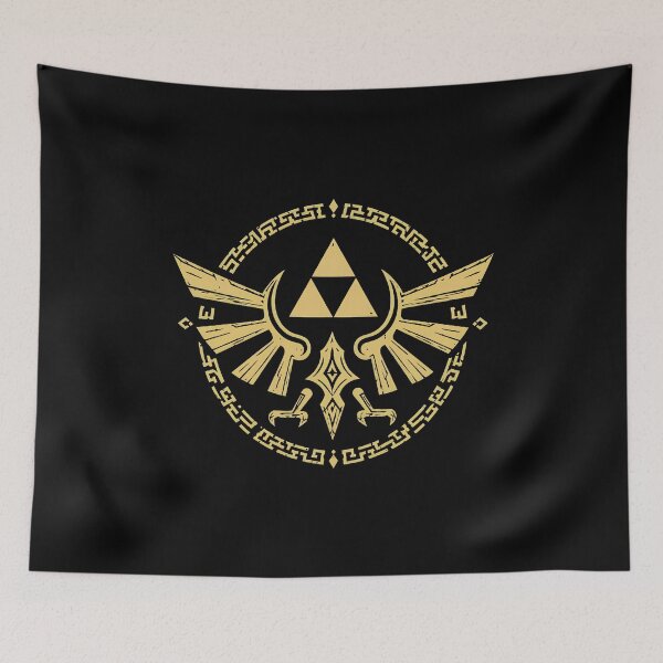 Item preview, Zeldas Triforces Ancient Script designed and sold by Grandr96Ace.