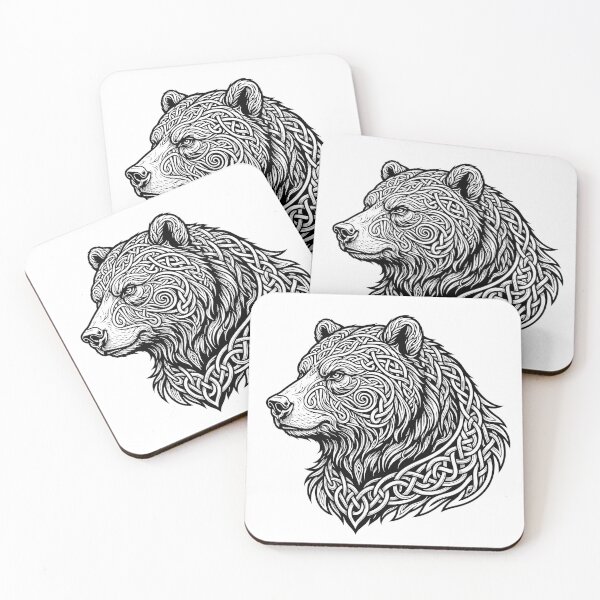 Item preview, Celtic bear vector art designed and sold by cobano.