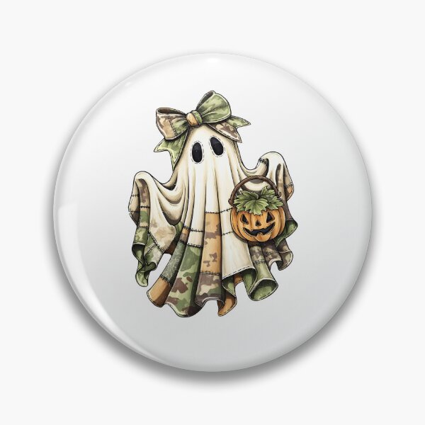 Item preview, Cute Camo Ghost Halloween designed and sold by seektopus.
