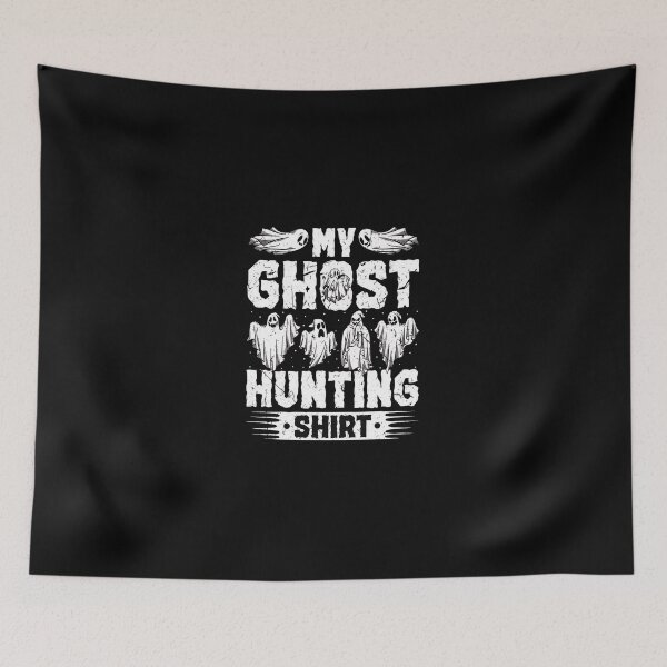 Item preview, My Ghost Hunting Shirt Spooky Halloween Design designed and sold by AnnieBrid.