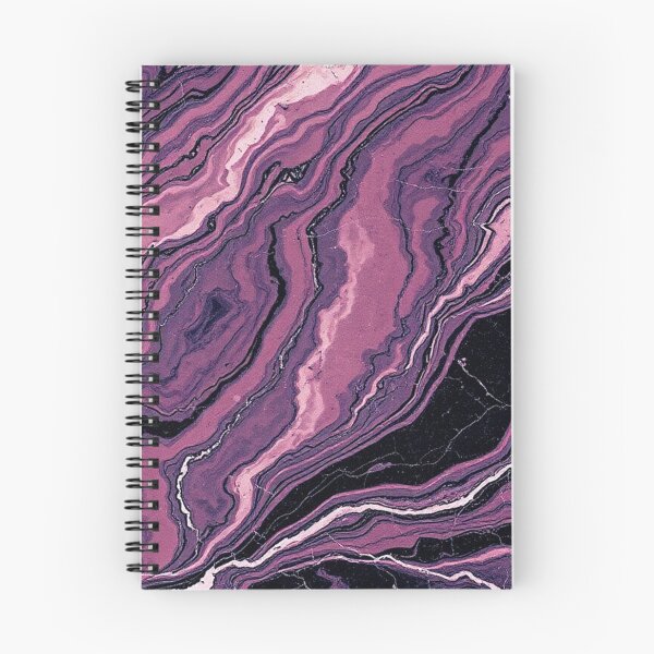 Item preview, Purple Pink Layered Agate Pattern designed and sold by IntelliMindDesigns.